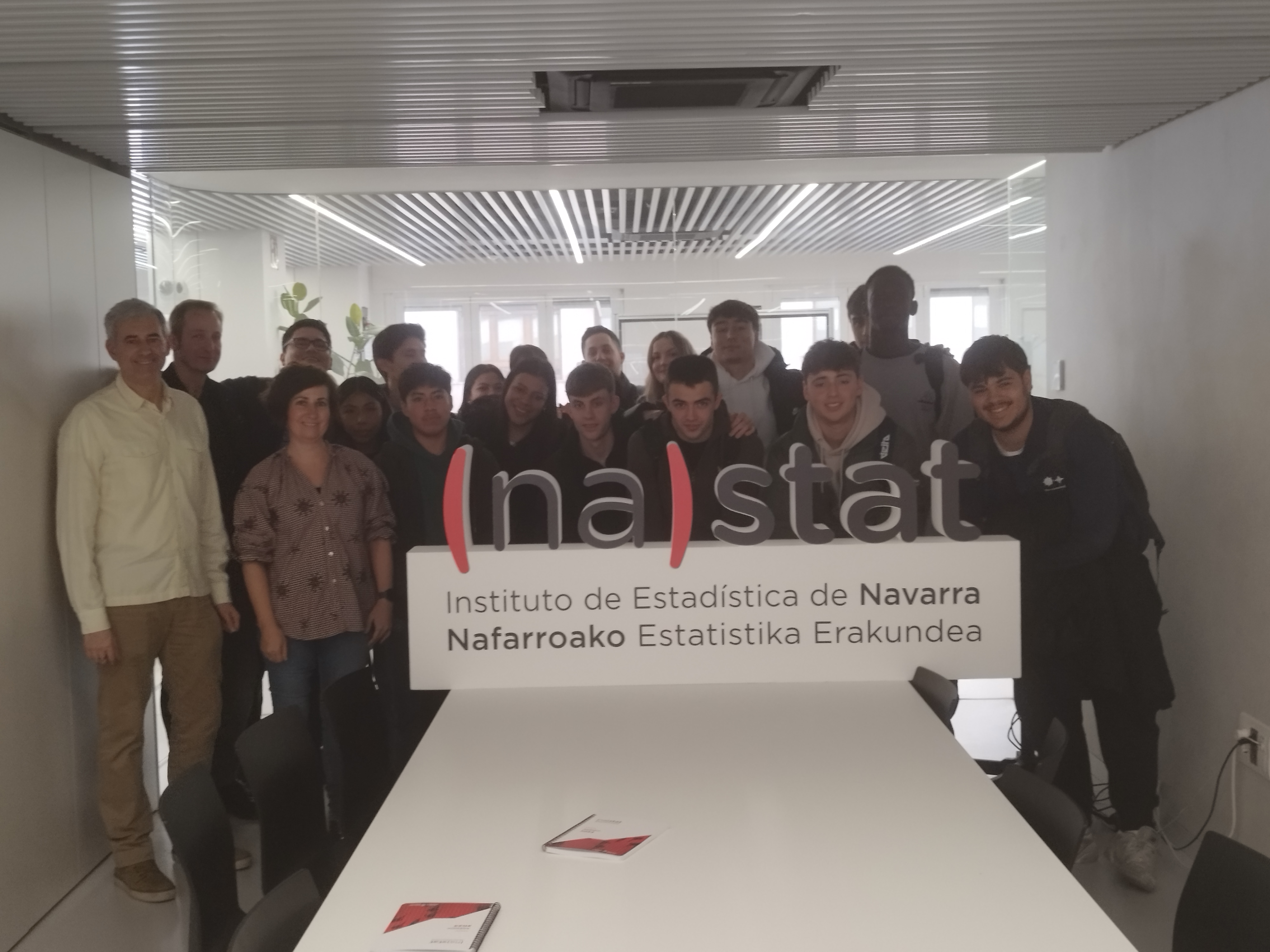 VISITA AL INSTITUTO DE ESTADÍSITCA DE NAVARRA