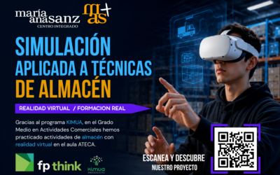 La realidad virtual entra en las aulas del CI María Ana Sanz